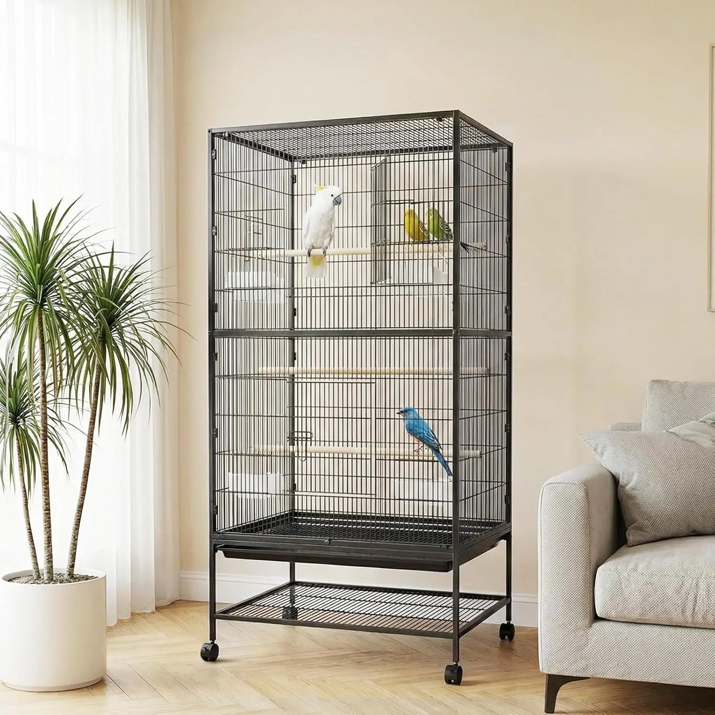 61" H Large Bird Cage