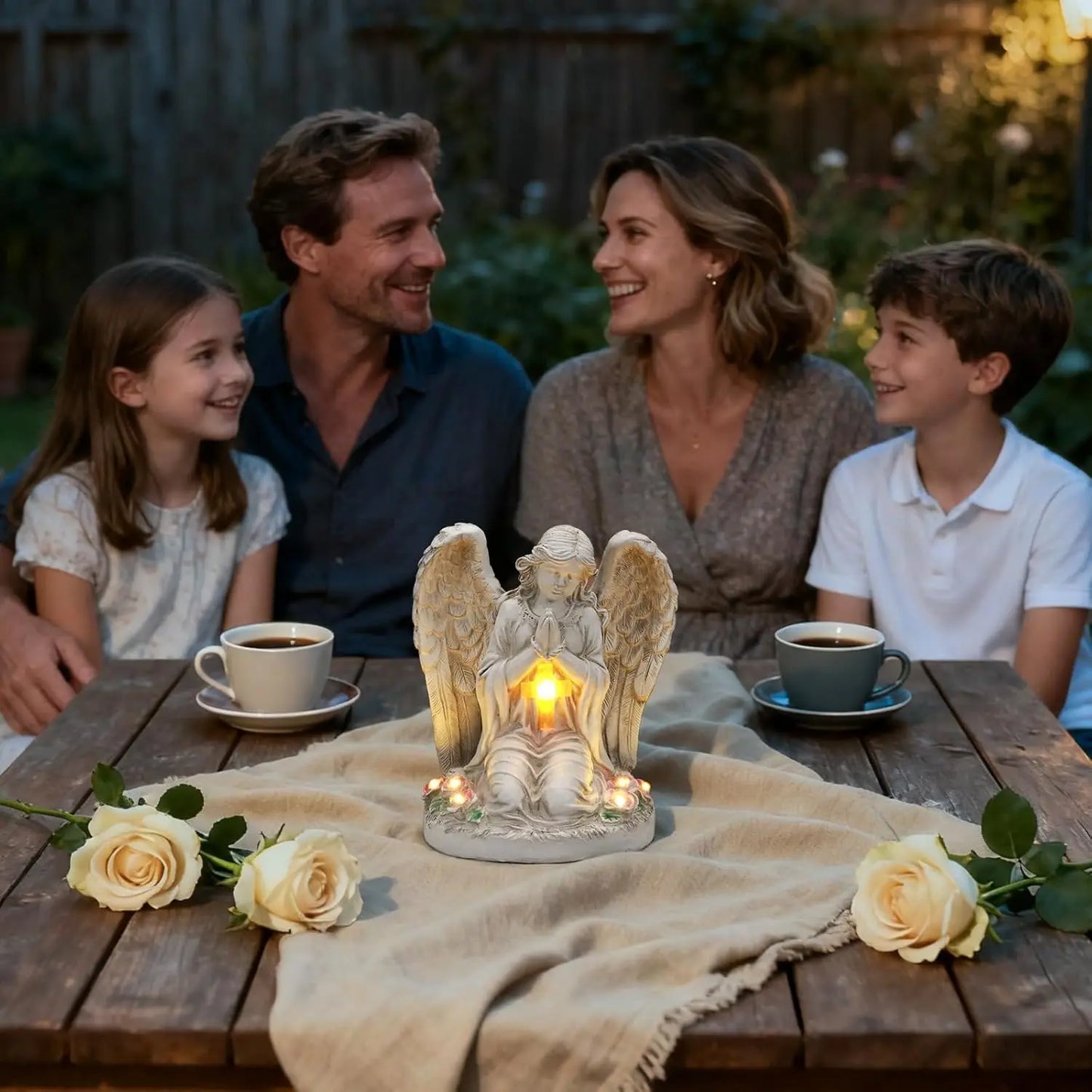 Garden Solar Statue Light