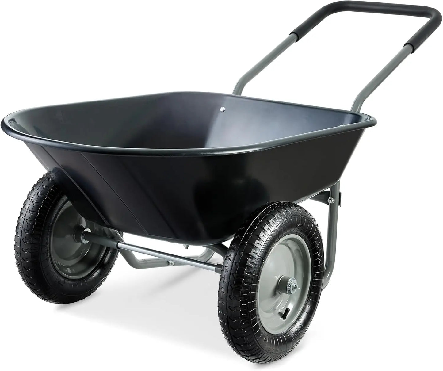 Dual-Wheel Wheelbarrow