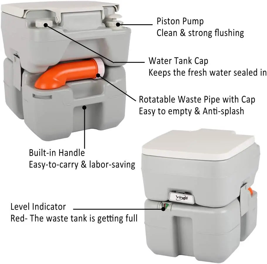 Portable Sink and Toilet Combo