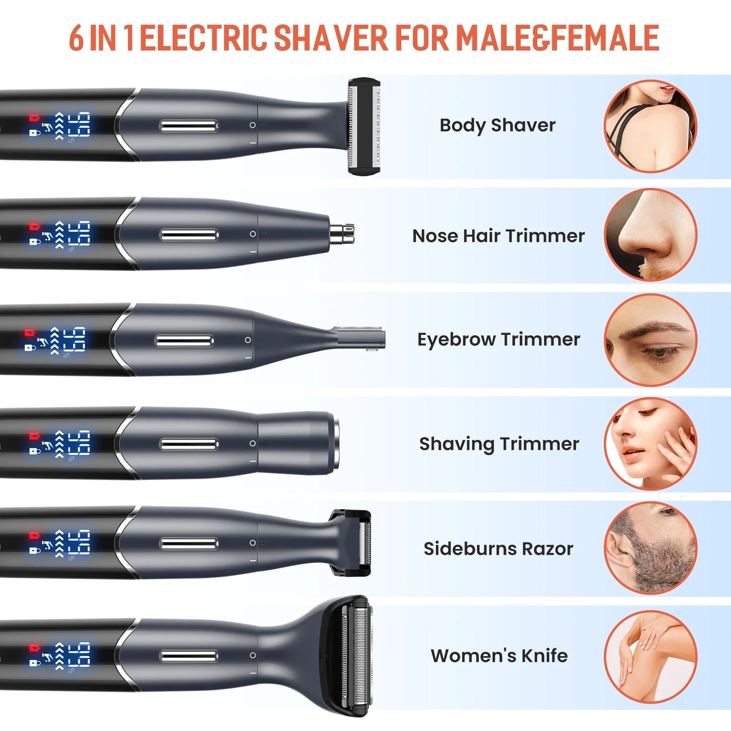 Electric Razor / Rechargeable