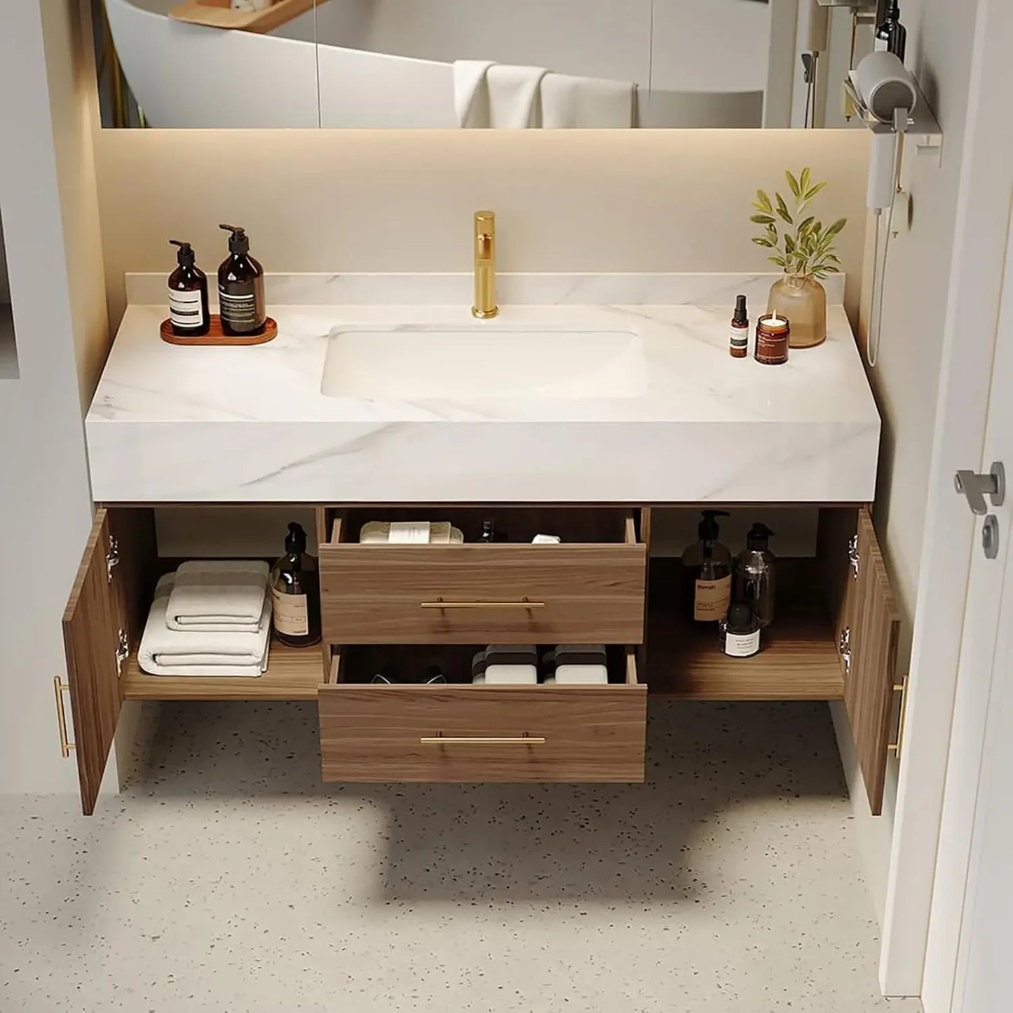 39" Floating Bathroom Vanity