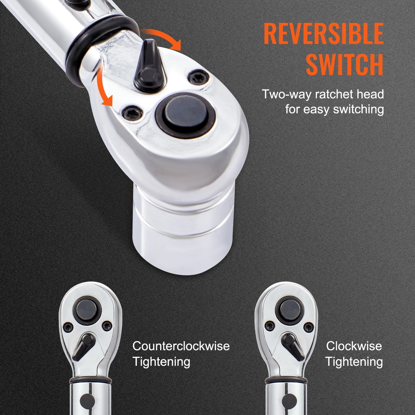 1/2" 1/4" 3/8" Mechanical Torque Wrench Set