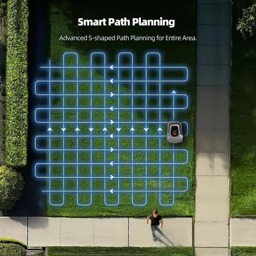 Smart Navigation Robotic Lawn Mower