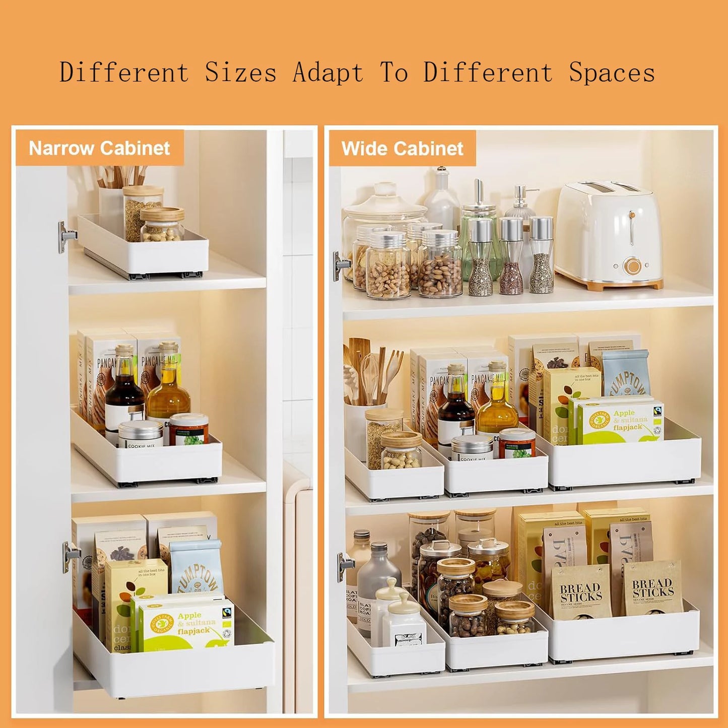 3pcs/set Kitchen Storage