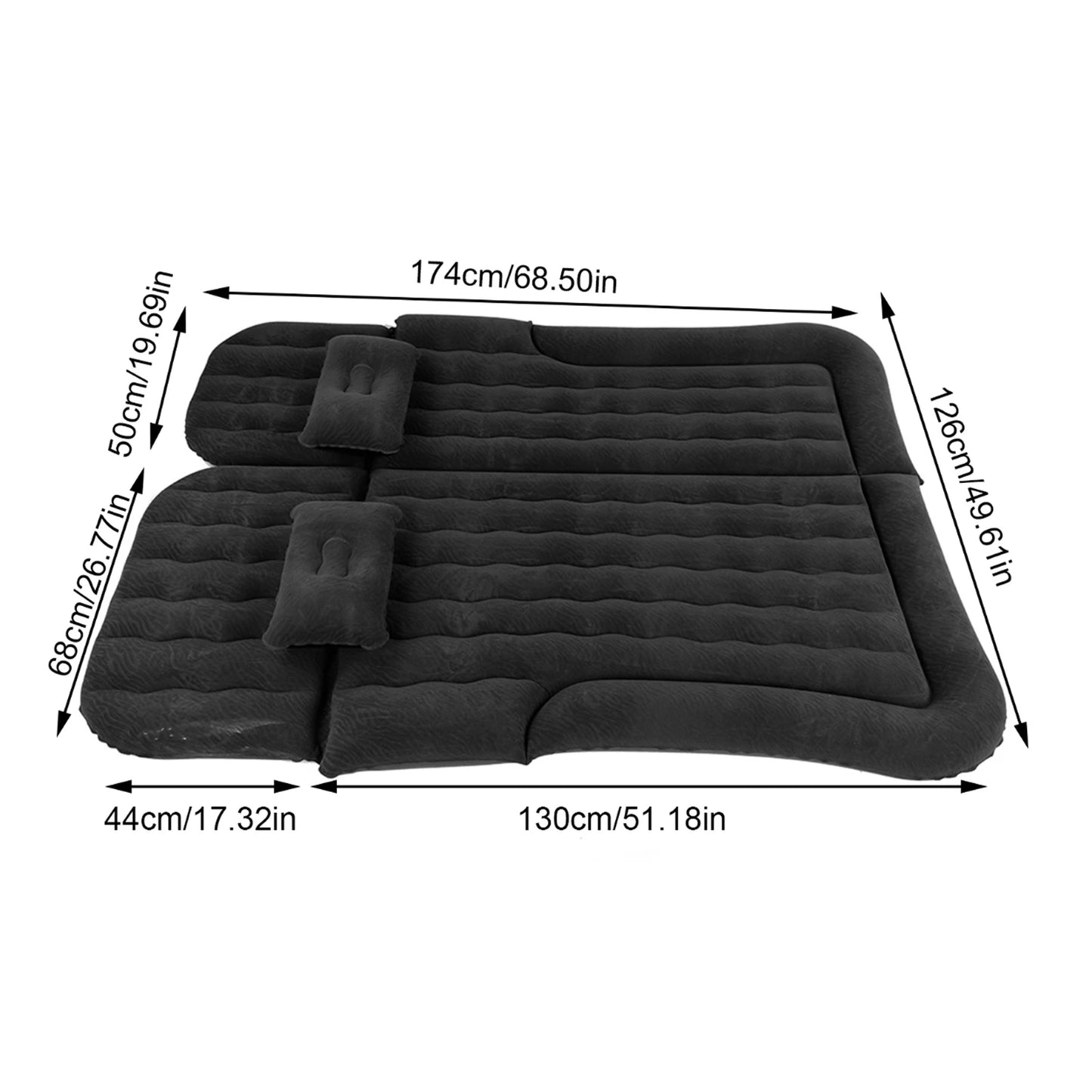 Inflatable Travel Mattress w/ Pump