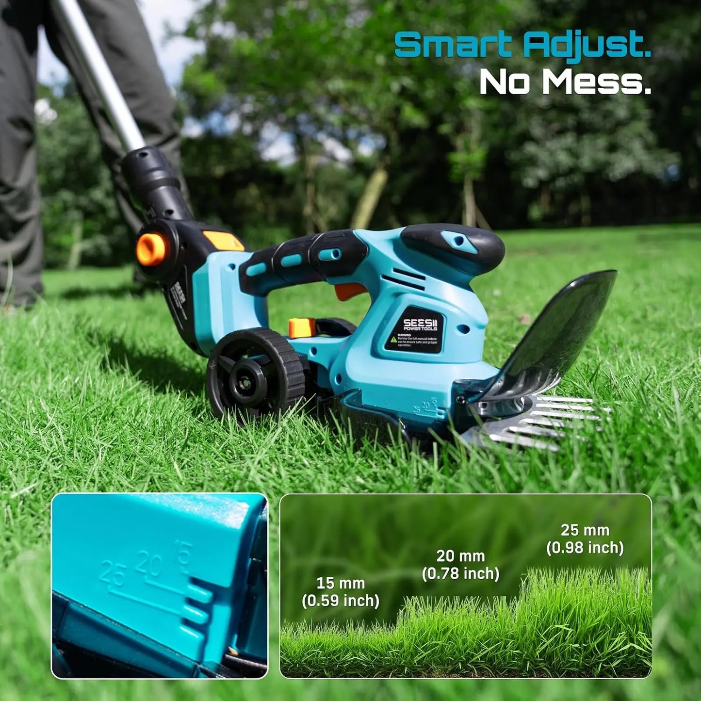 Pole Hedge Trimmer Cordless