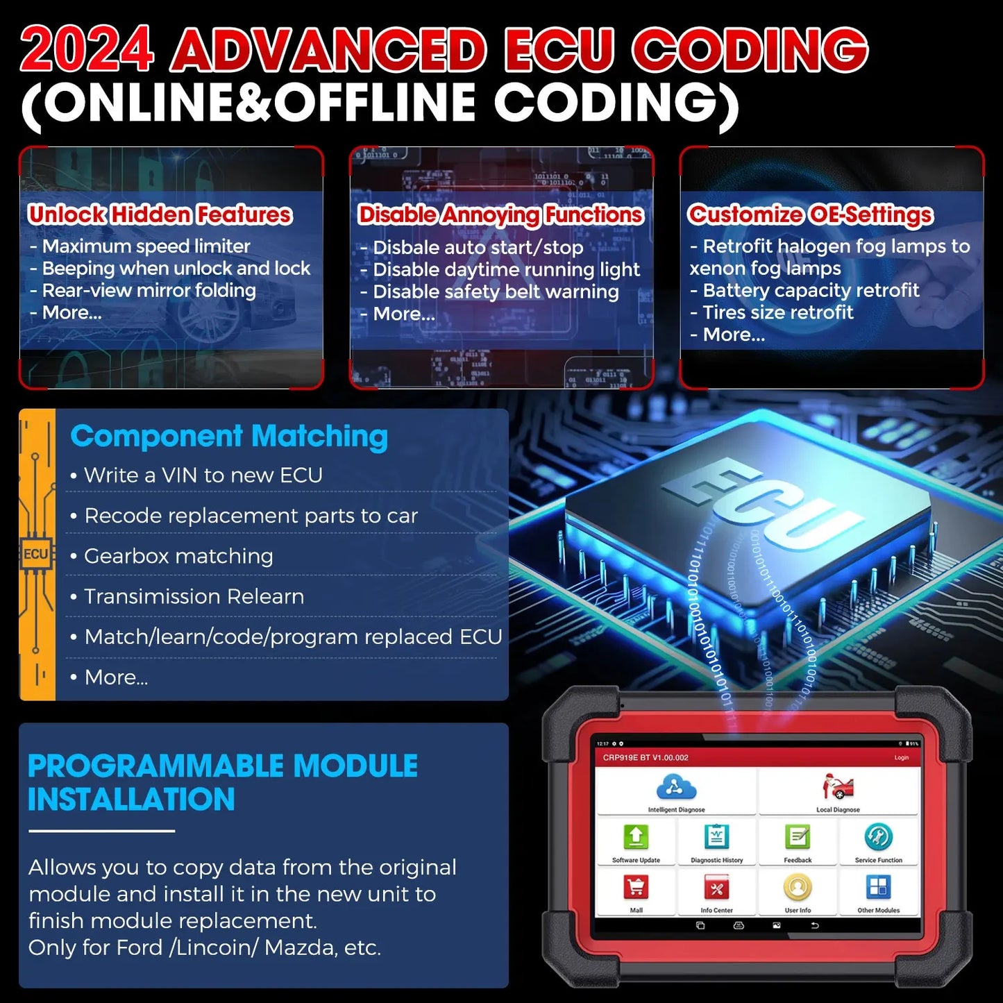 All system Car Diagnostic Tool