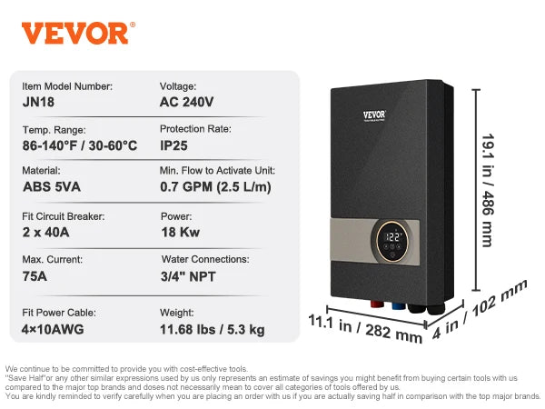 On Demand Water Heater