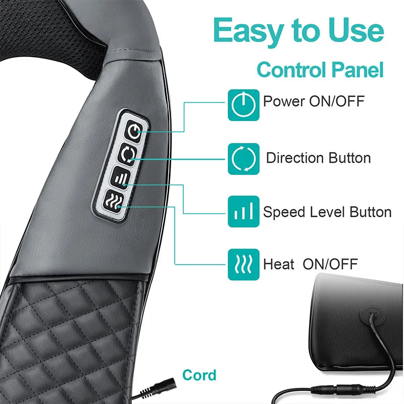 Electric Neck Kneading Massage Pillow