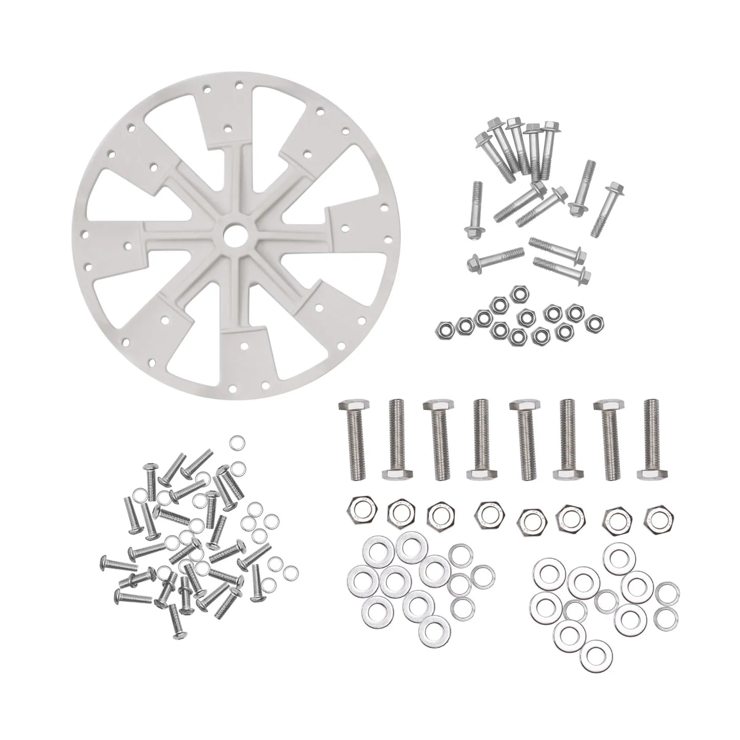600W 8 Blades Wind Turbine Generator Kit