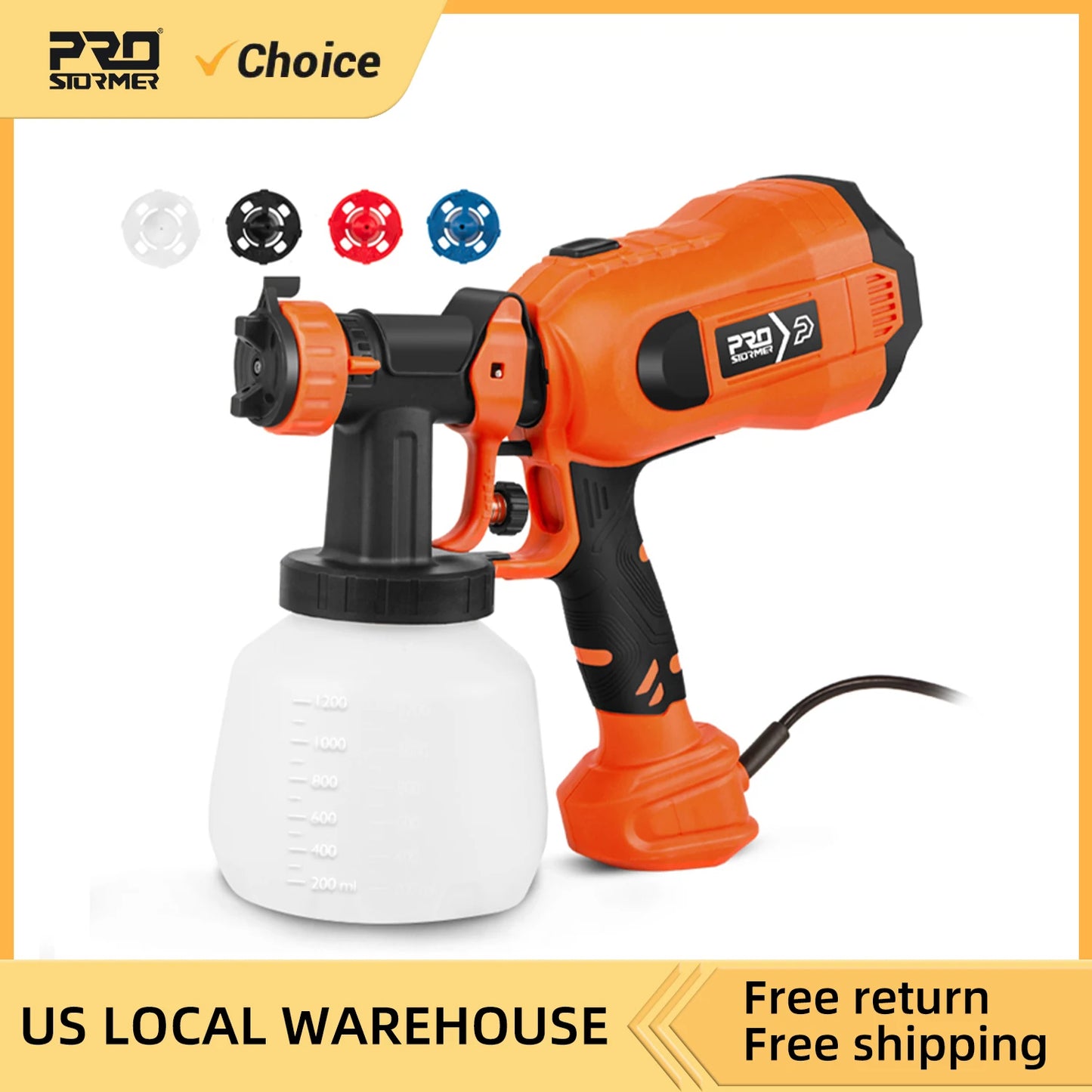 750W Paint Sprayer 1200ml
