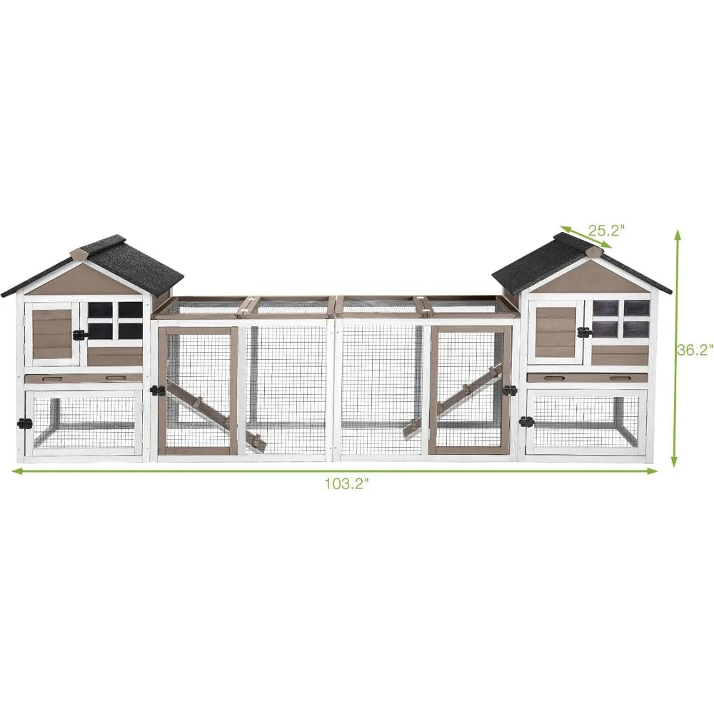 Rabbit Hutch 103.2" L
