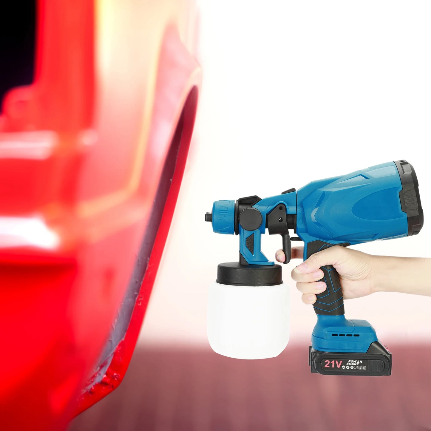 1 Set Mini Paint Sprayer Rechargeable