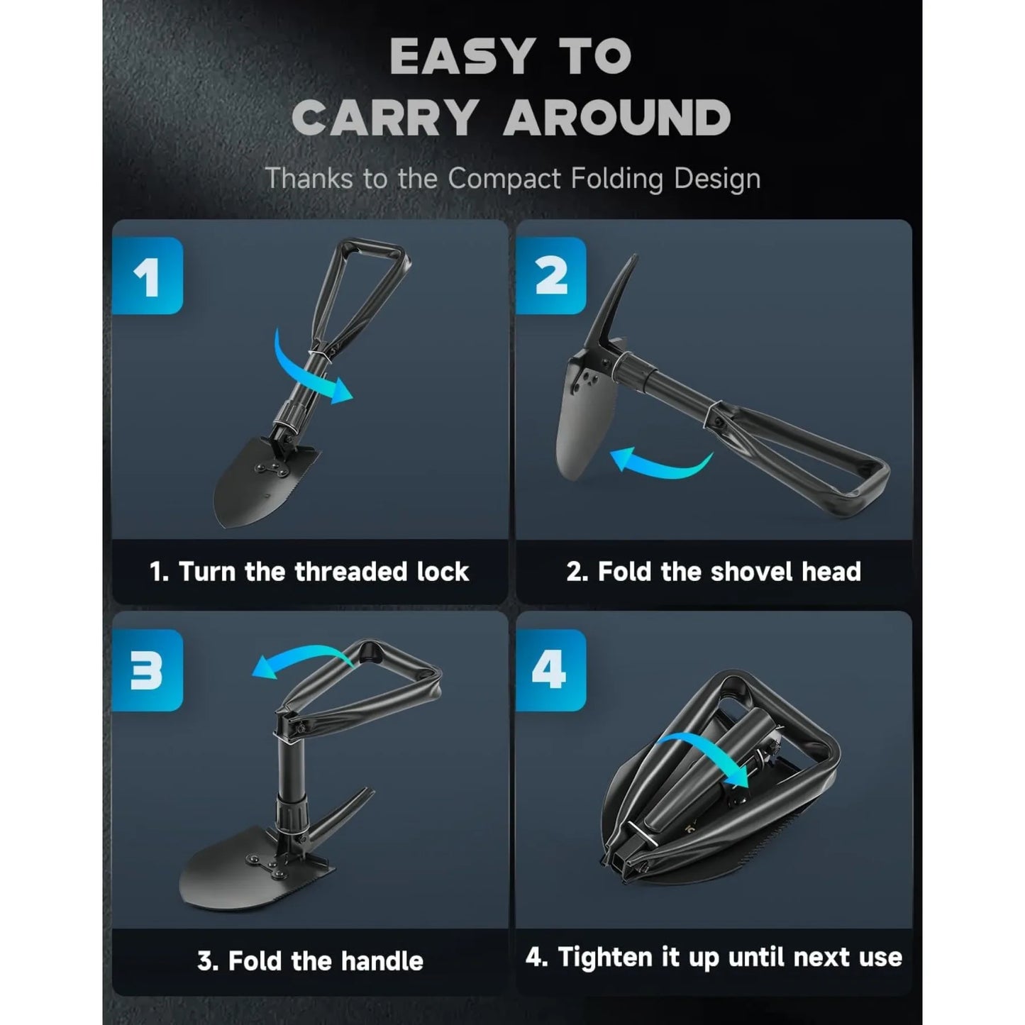 Mini Folding Shovel