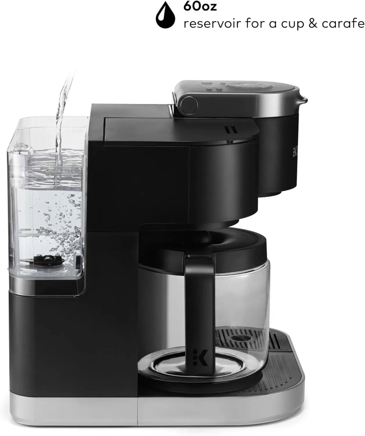 Single Serve Pod & Carafe Coffee Maker