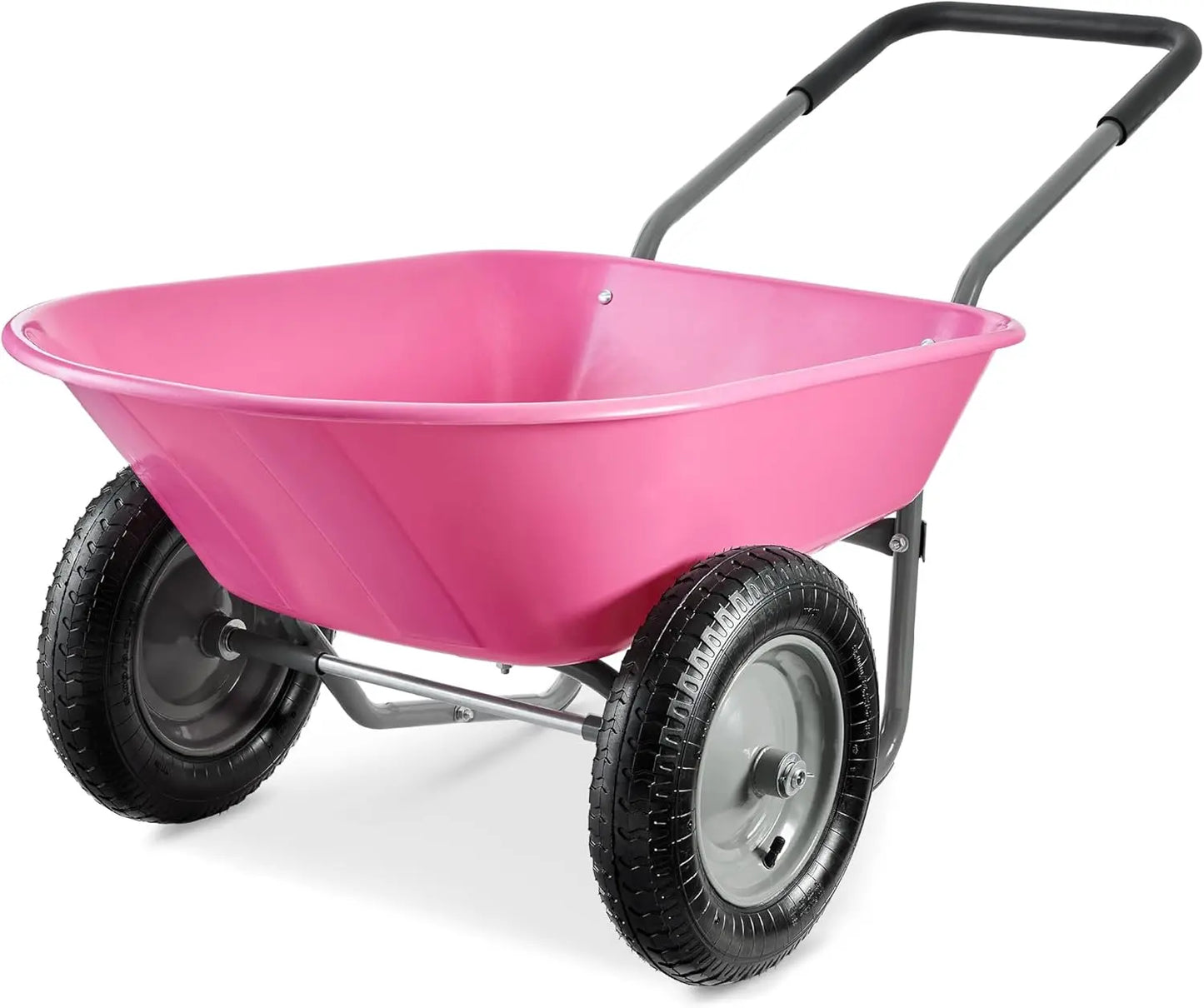 Dual-Wheel Wheelbarrow
