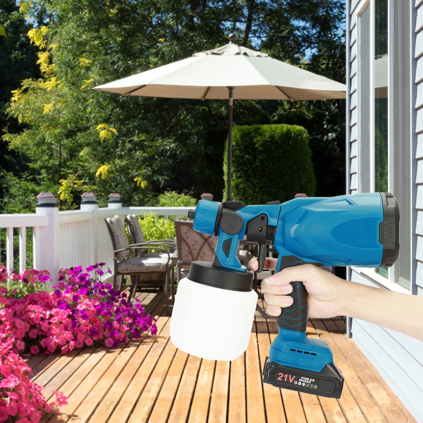 1 Set Mini Paint Sprayer Rechargeable