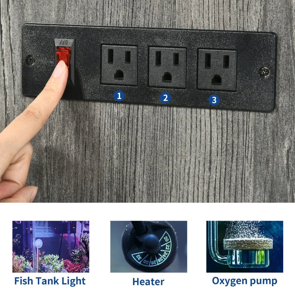 55-75 Gallon Metal Aquarium Stand