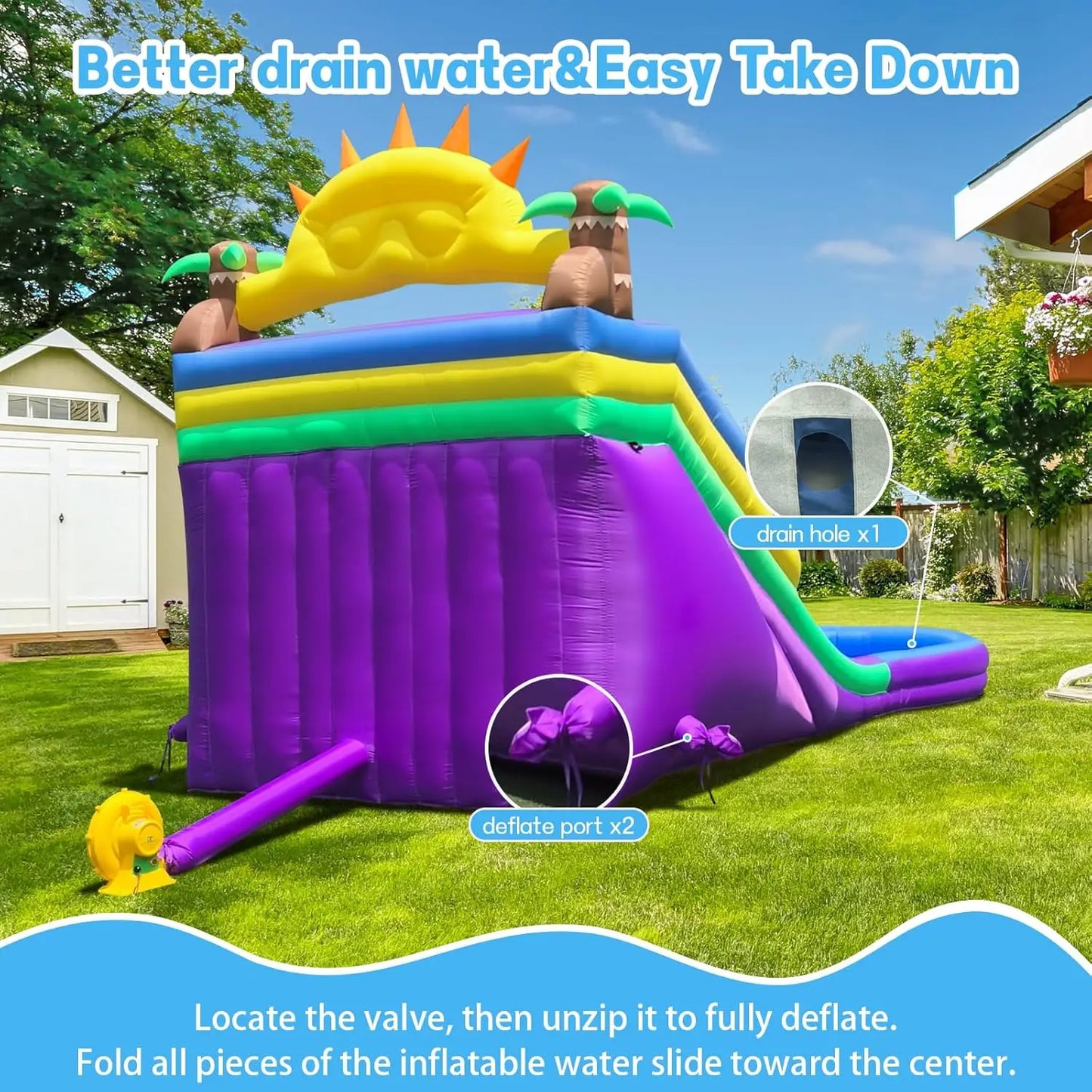 Inflatable Water Slide