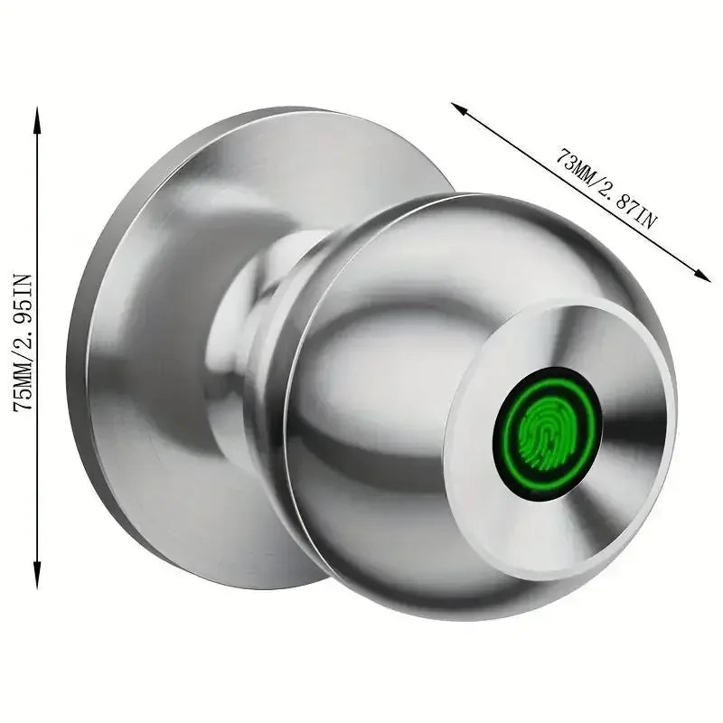 Fingerprint Smart Door Knob with APP/Keypad