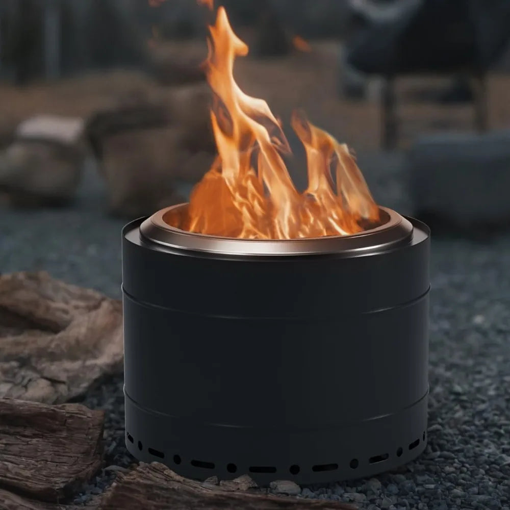 22 inch Smokeless Fire Pit with Carry Bag