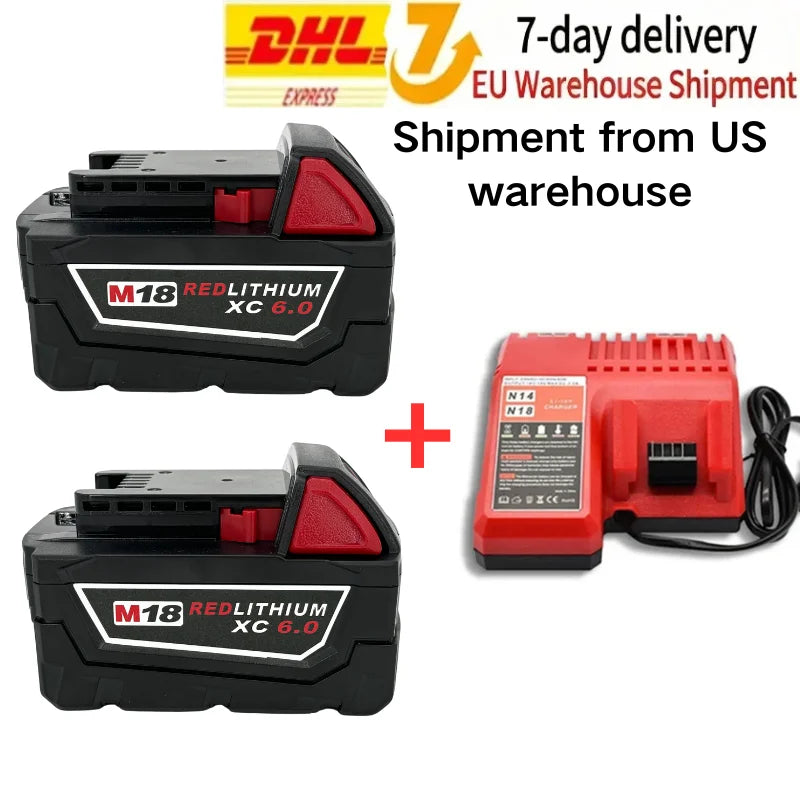 M18 Battery 18V 6.0Ah Replacement