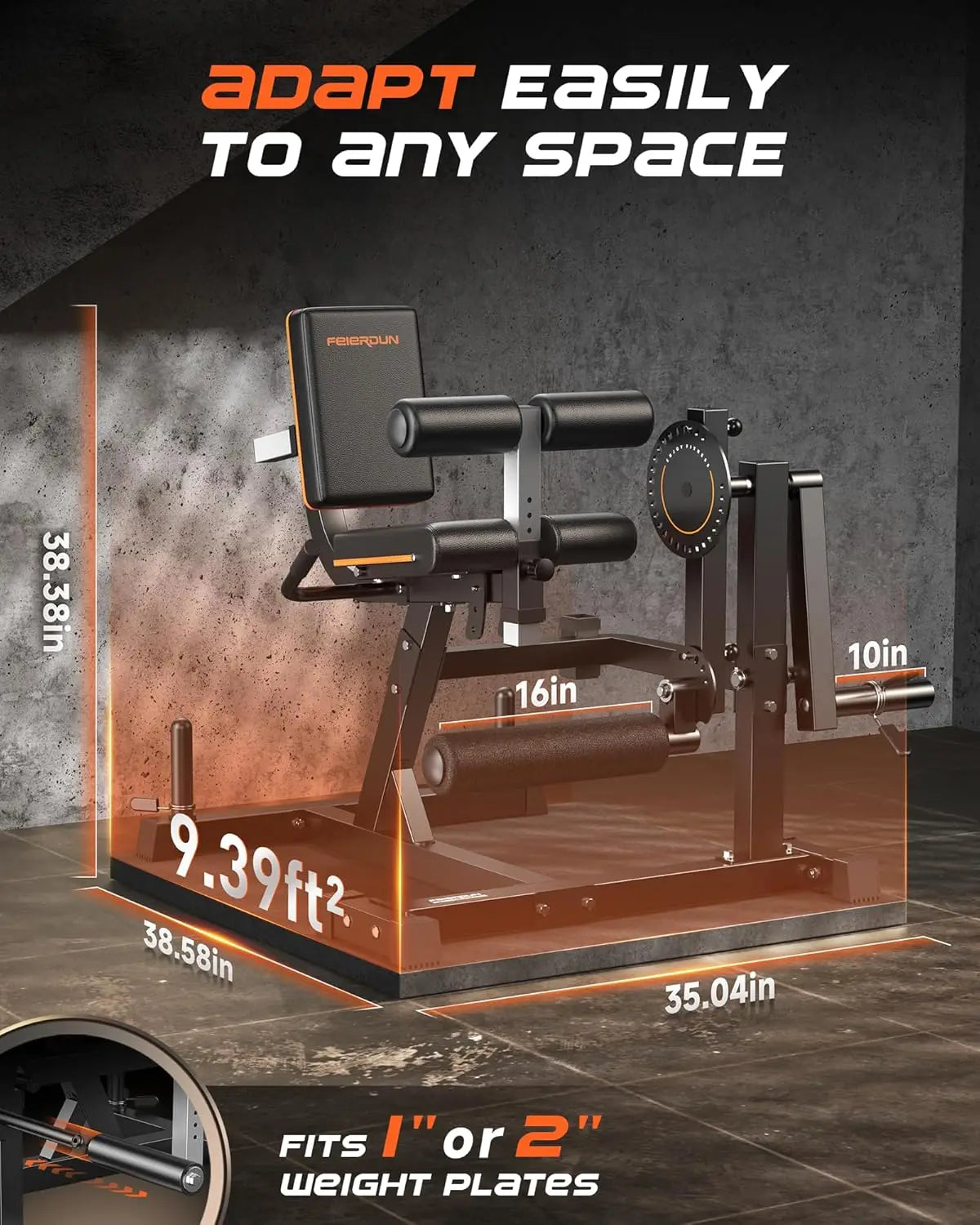 Leg Extension Curl Machine
