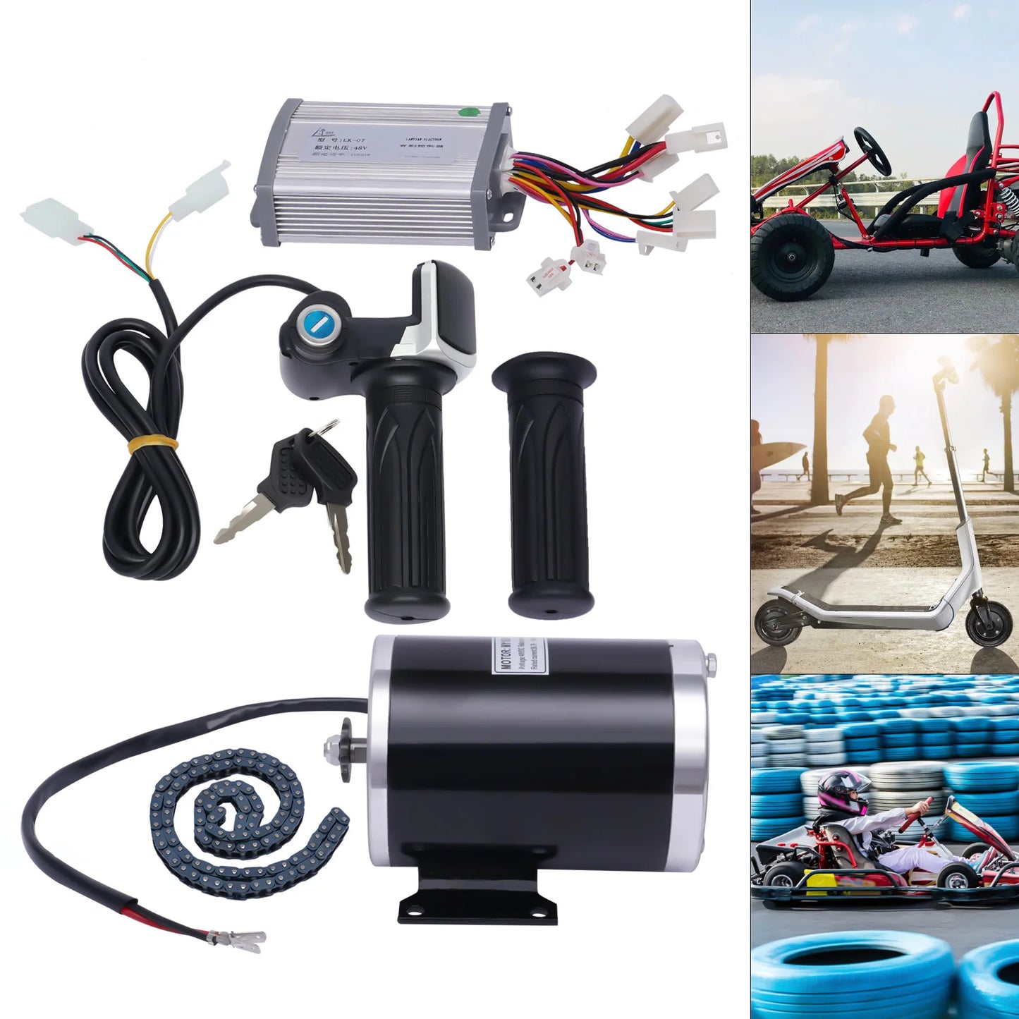 48V 1000W Electric Bicycle Conversion Kit