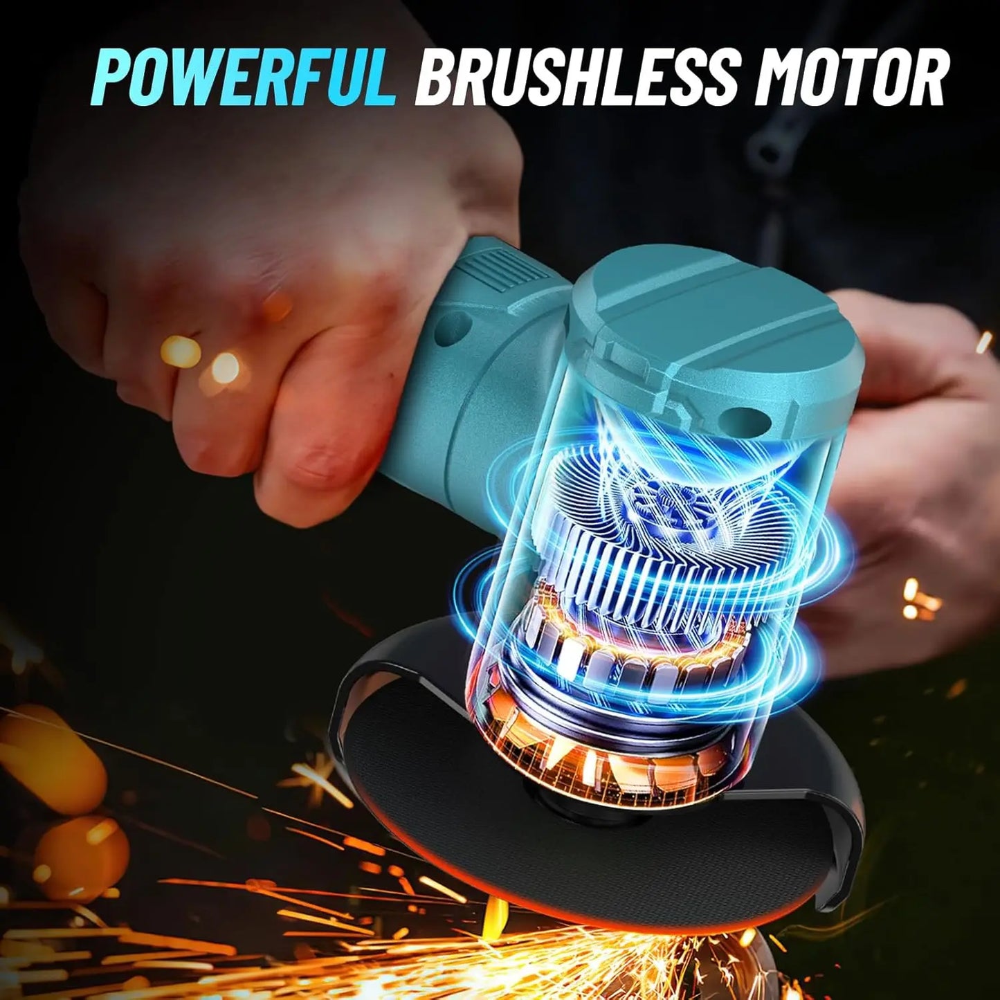 Cordless Mini Angle Grinder Kit
