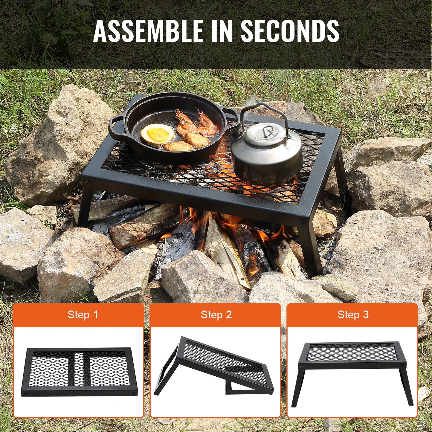 24in Campfire Grill Grate