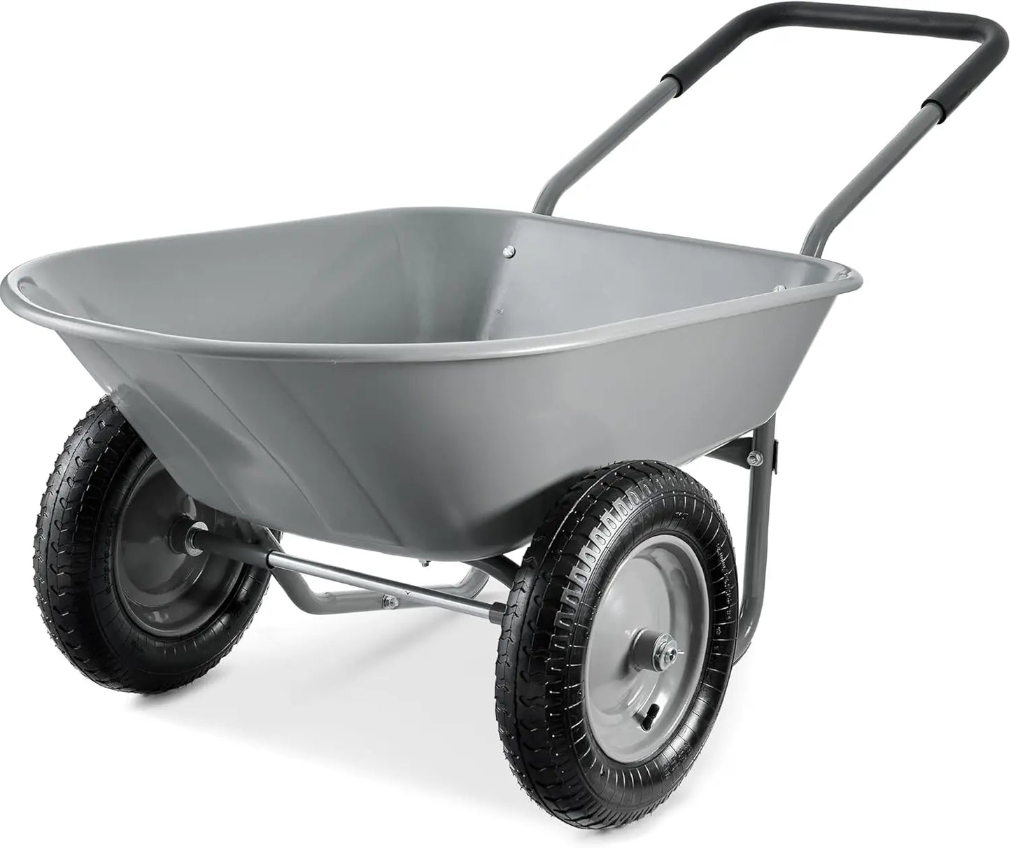 Dual-Wheel Wheelbarrow