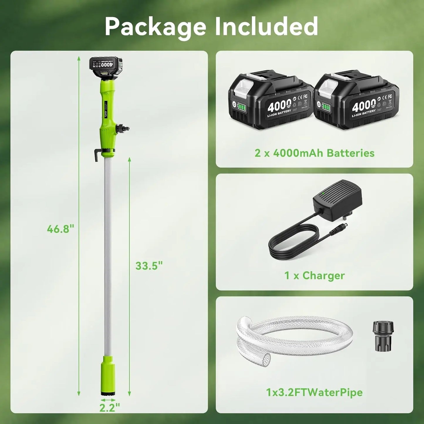 Cordless Stick Transfer Pump