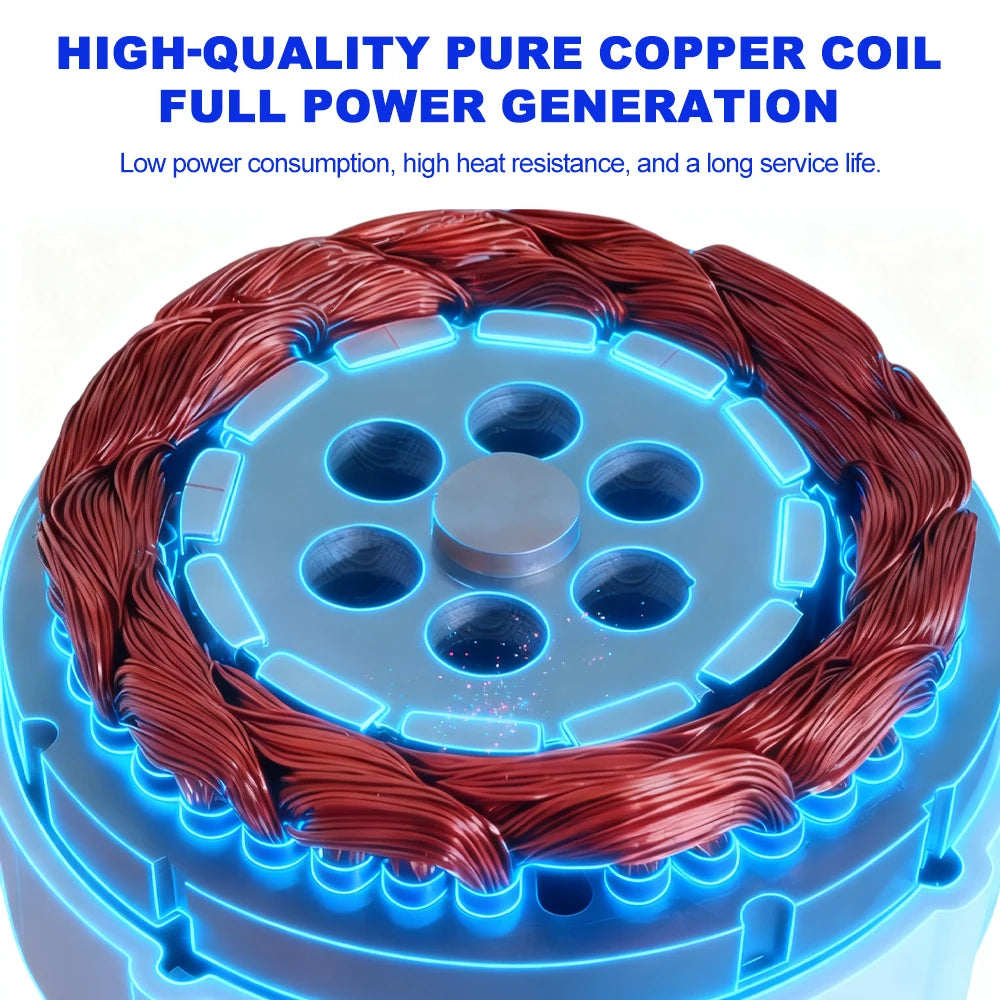 3000W Horizontal Turbine 12V/24V/48V
