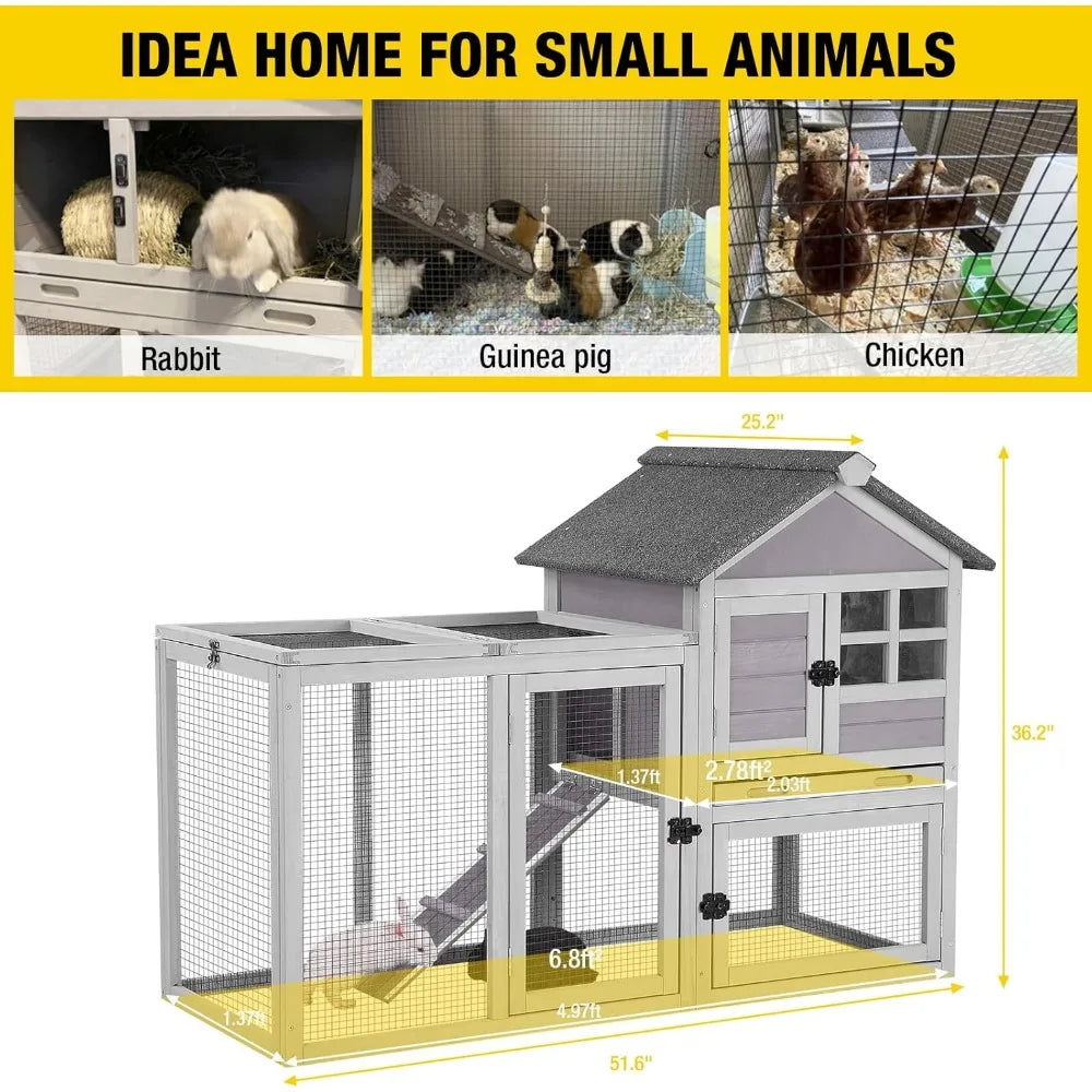 103.2" Rabbit Hutch