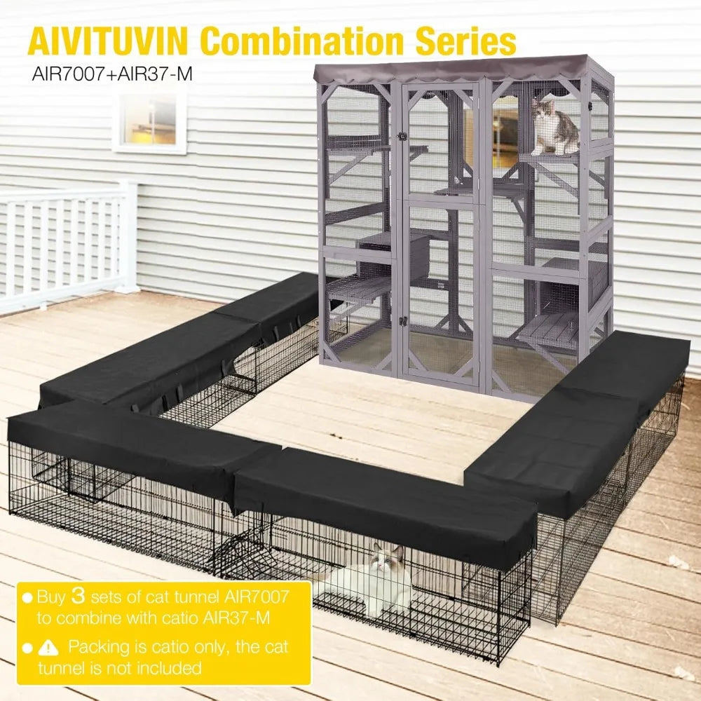 Outdoor Cat Enclosure 70"