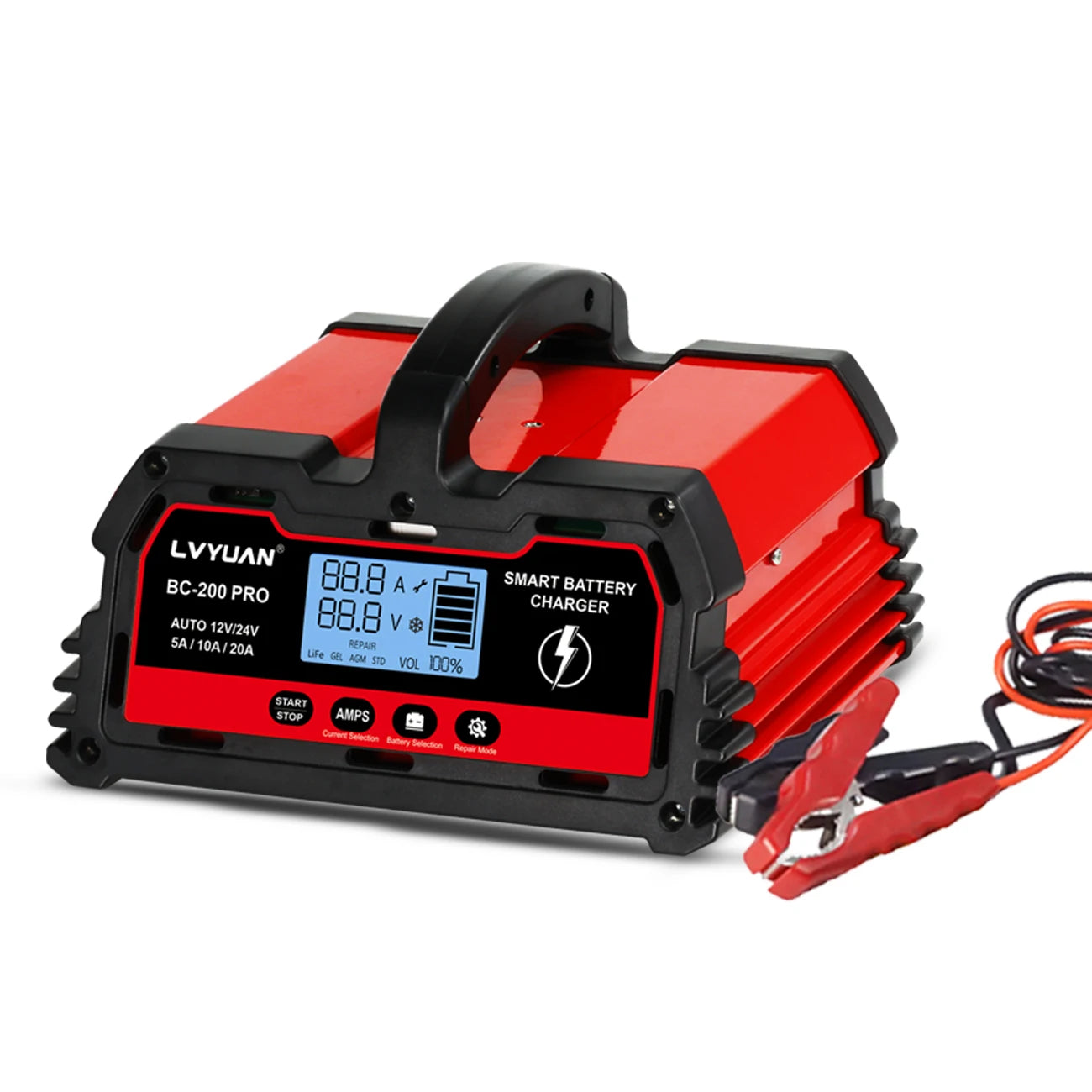Auto DC12V 24V Battery Charger
