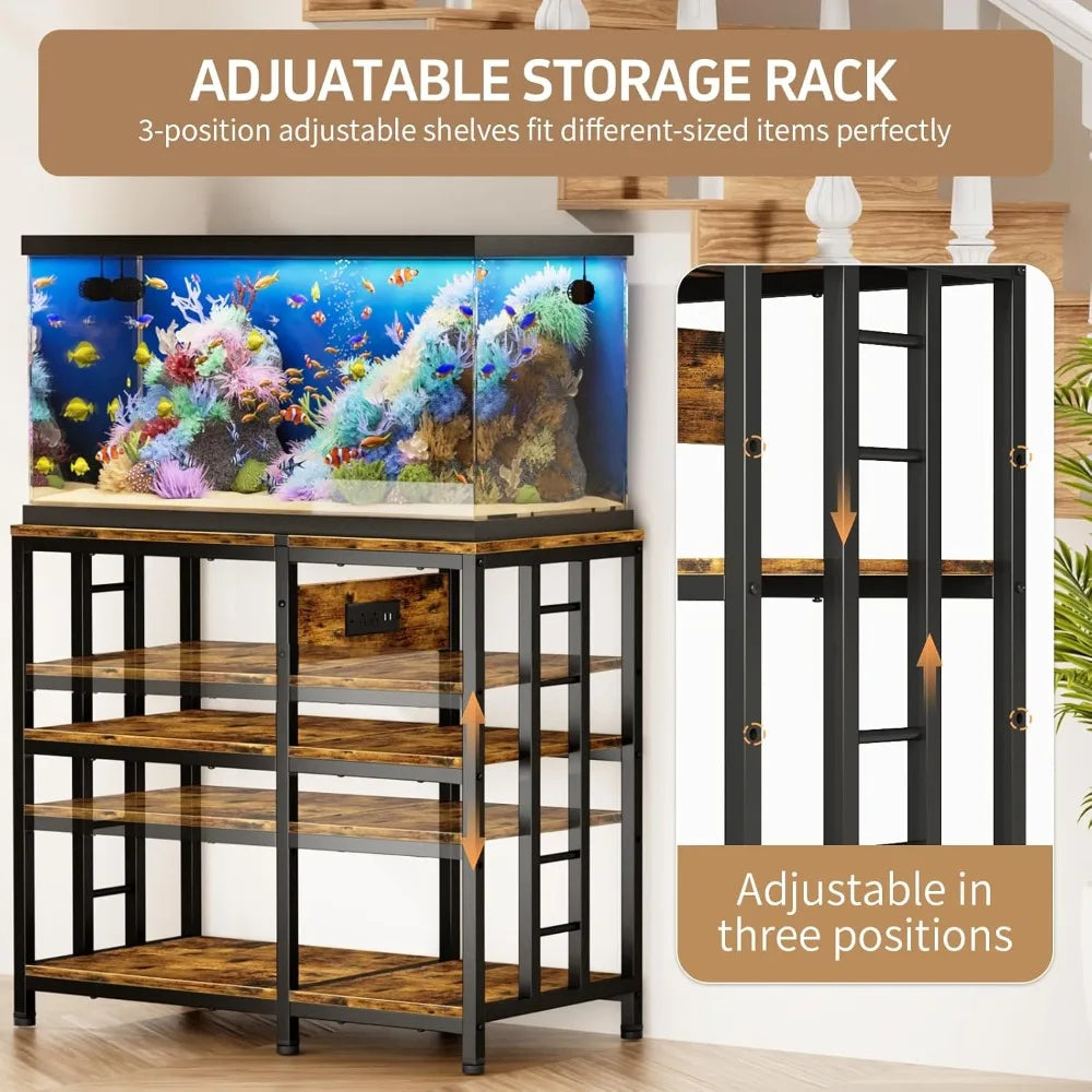 40-50 Gallon Aquarium Stand with Power Outlet