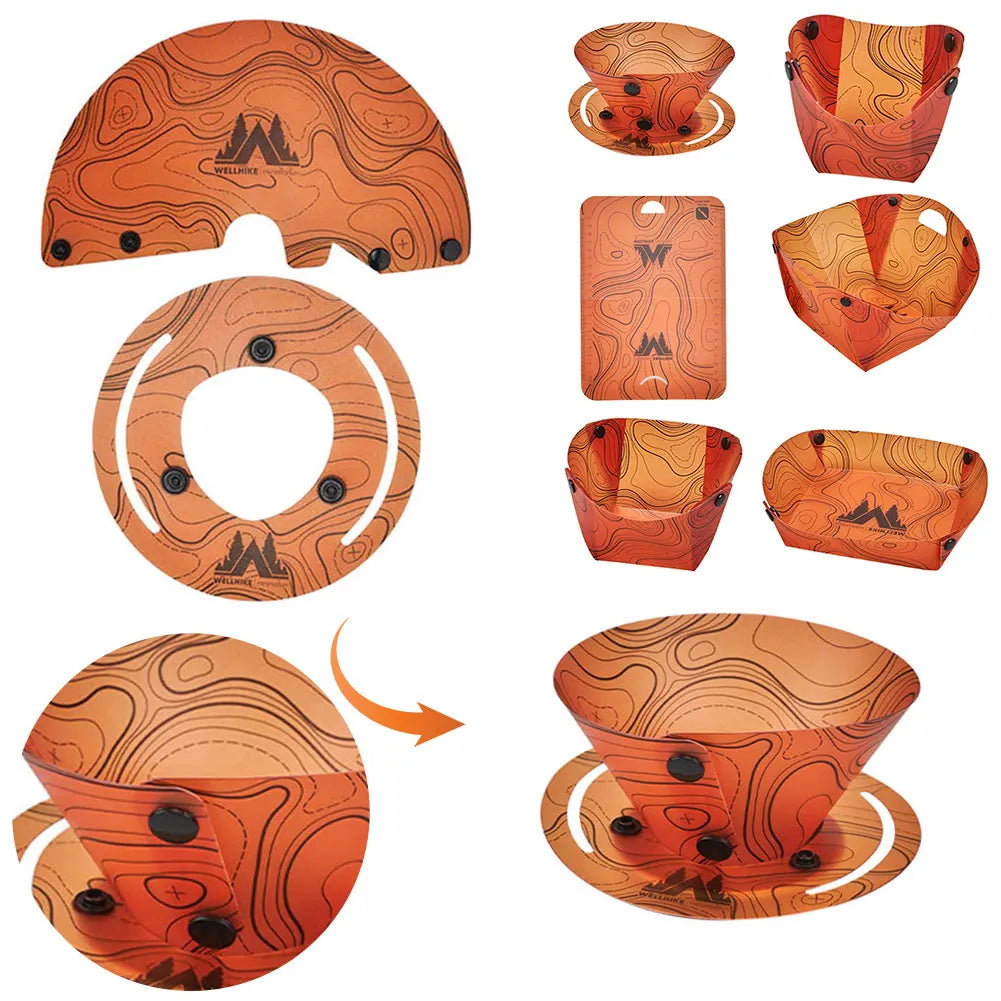 Lightweight Folding Tableware Set