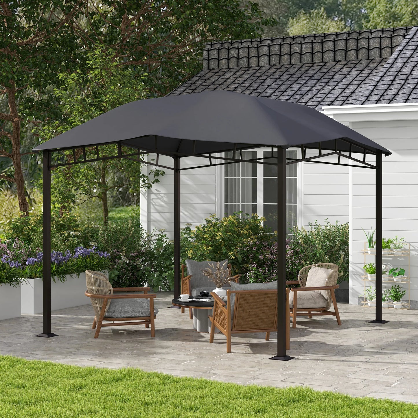 10' X 10' Soft Top Patio Gazebo