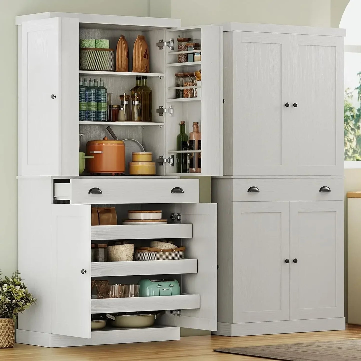 Kitchen Pantry 72" Height