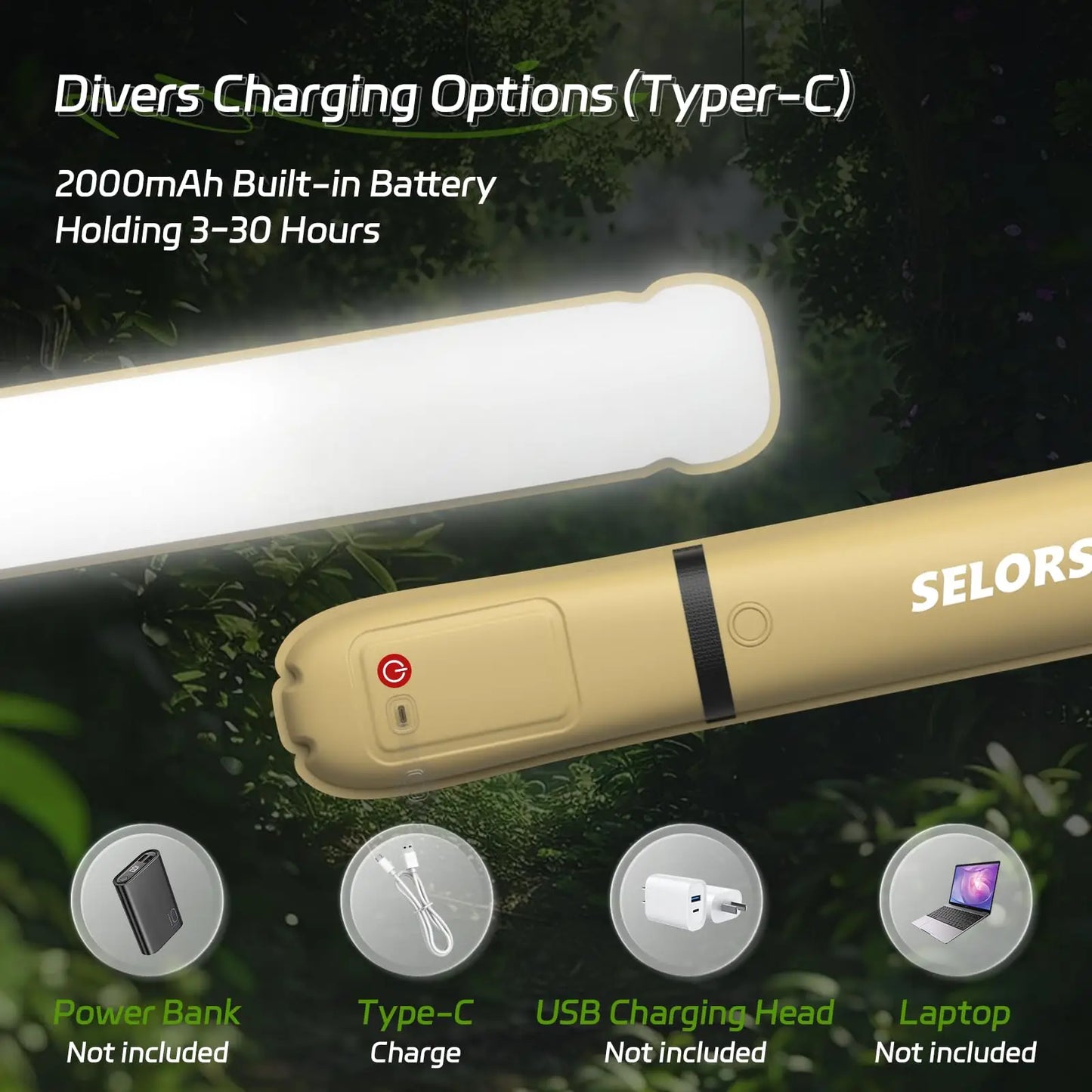 Rechargeable Portable Camping Light