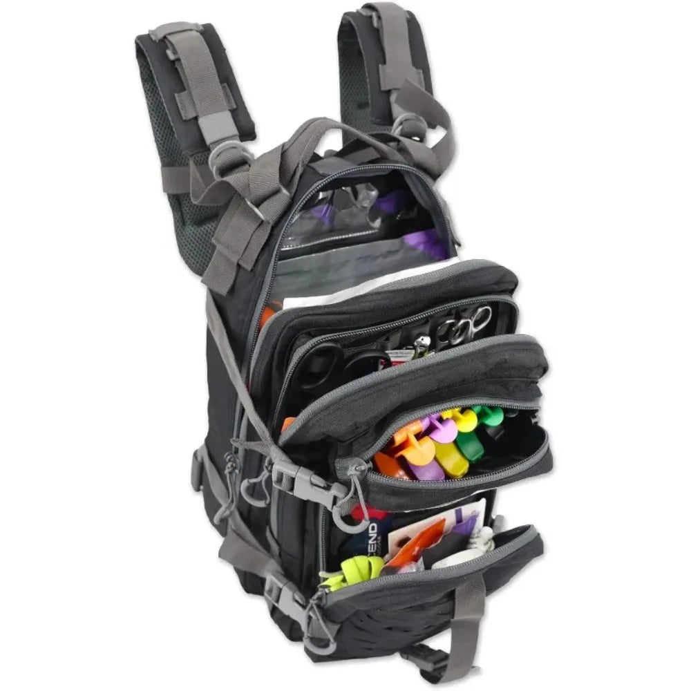 Stocked EMS/EMT Trauma & Bleeding First Aid Responder Medical Backpack