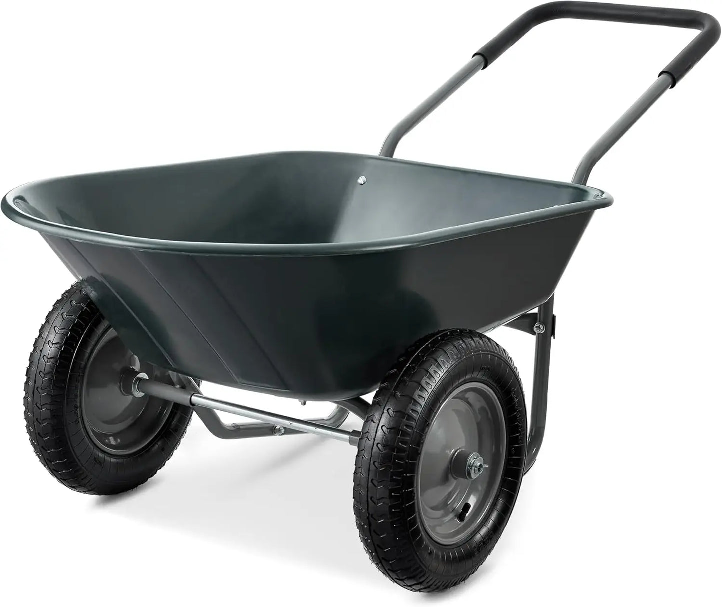Dual-Wheel Wheelbarrow