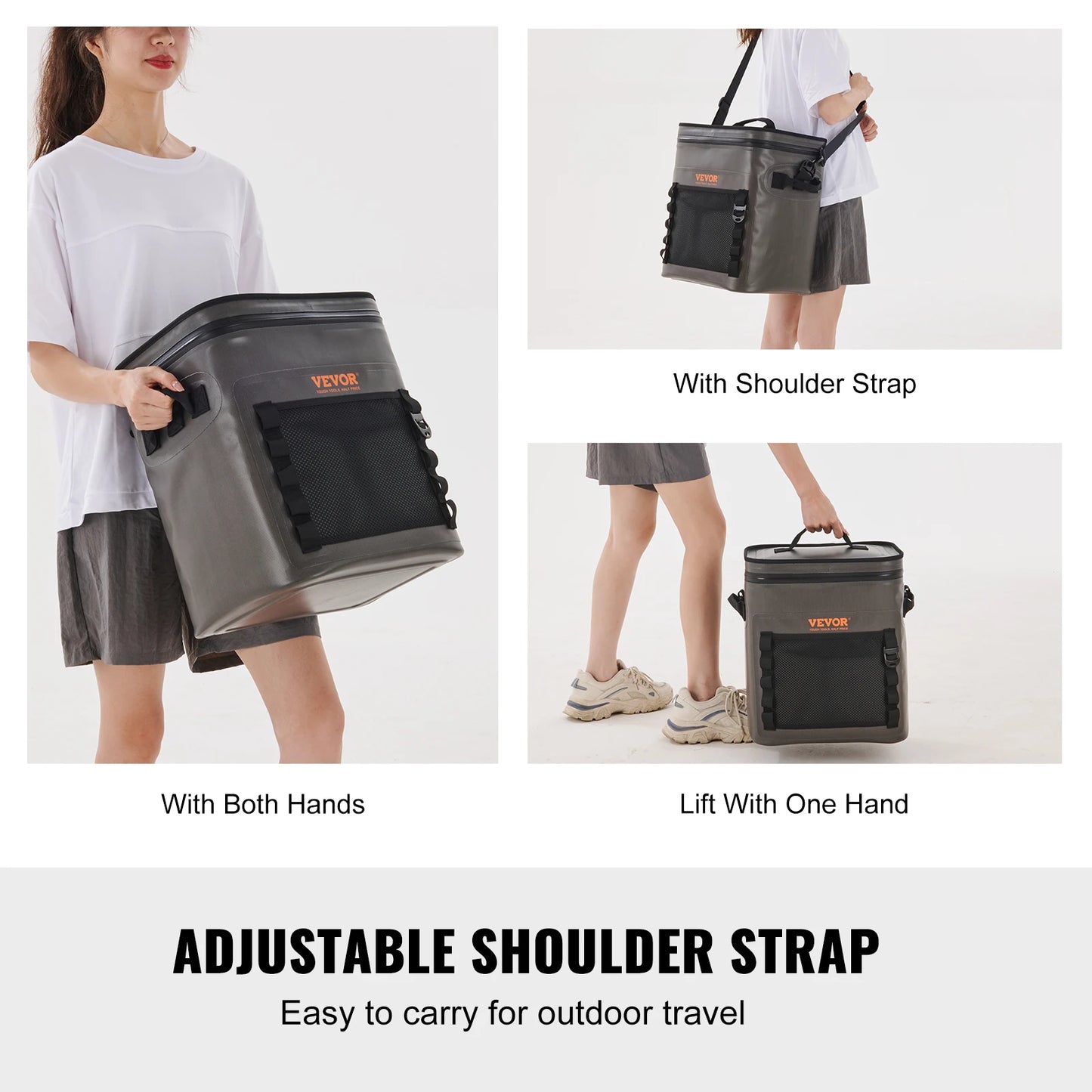 24 Cans Soft Cooler Bag Leakproof