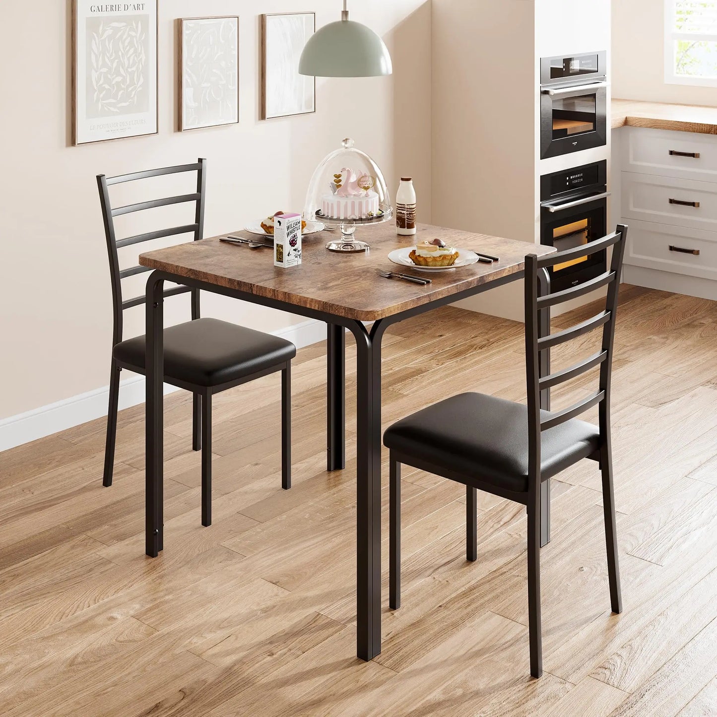 3-Piece Dining Table Set For 2