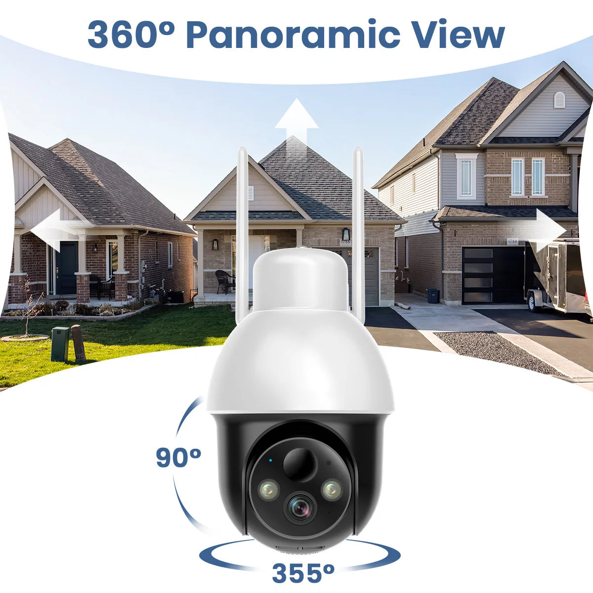 3MP Solar Security Camera