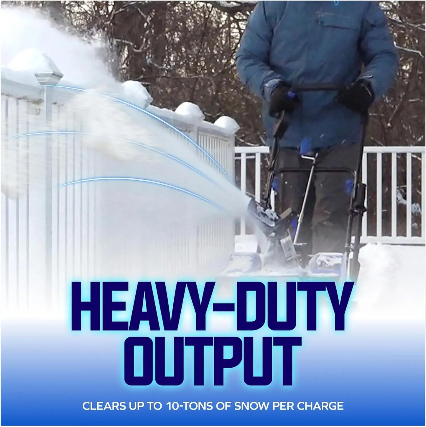 48V 18 Inch Cordless Electric Snow Blower Machine