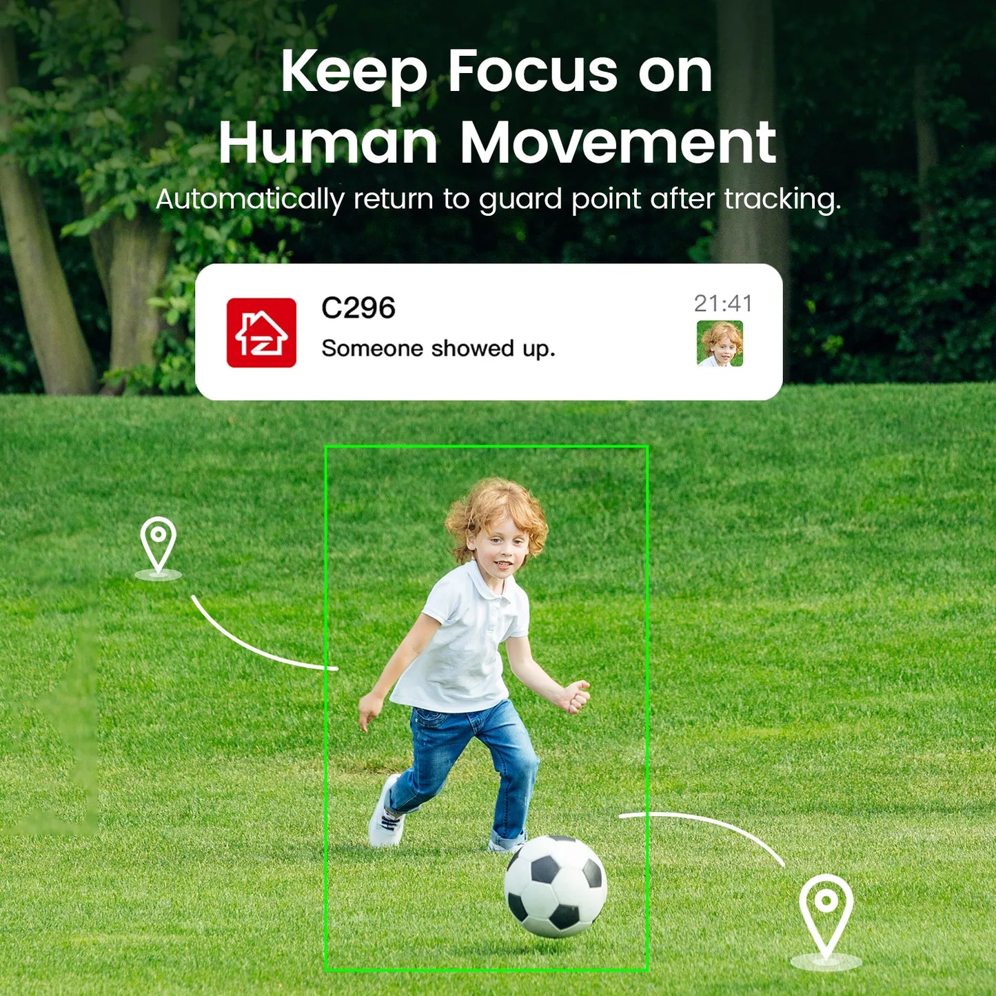 5MP/8MP Camera AI Detection Auto Track
