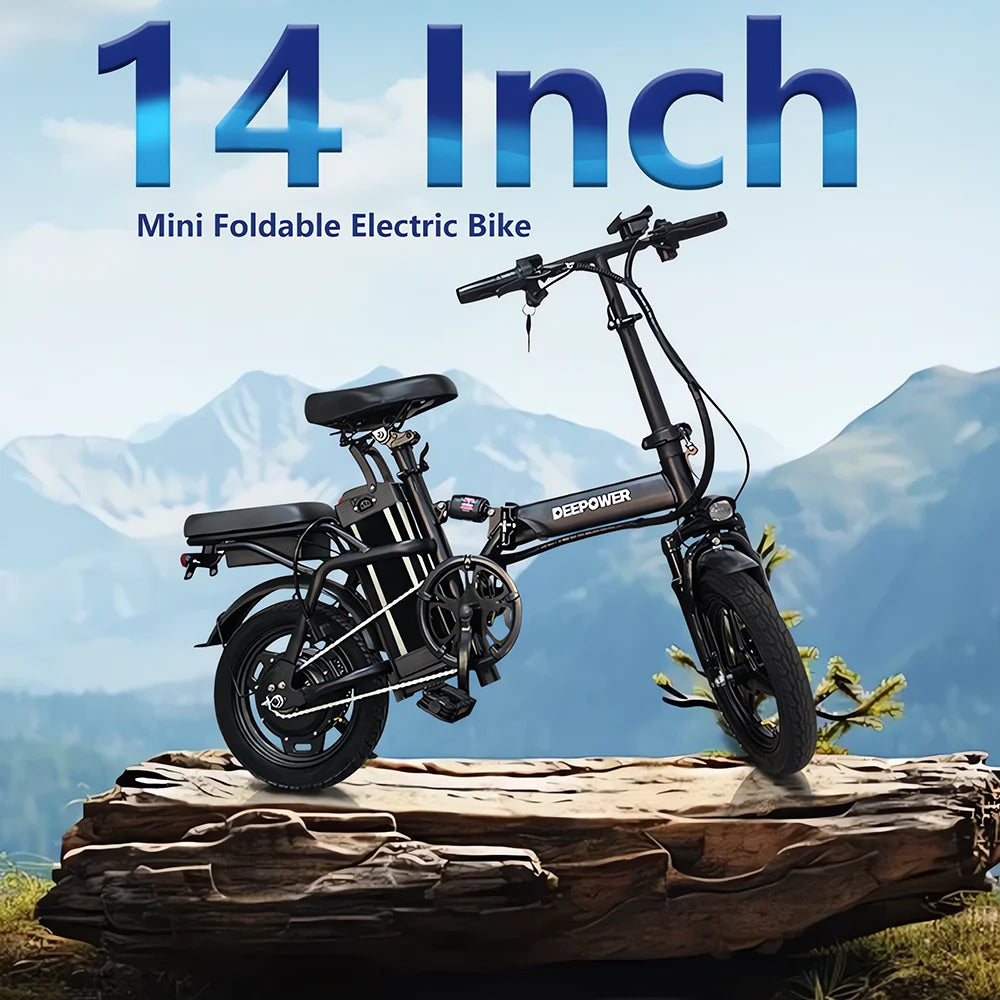 14 inch Electric Bike Folding ,Turn Signal Lights
